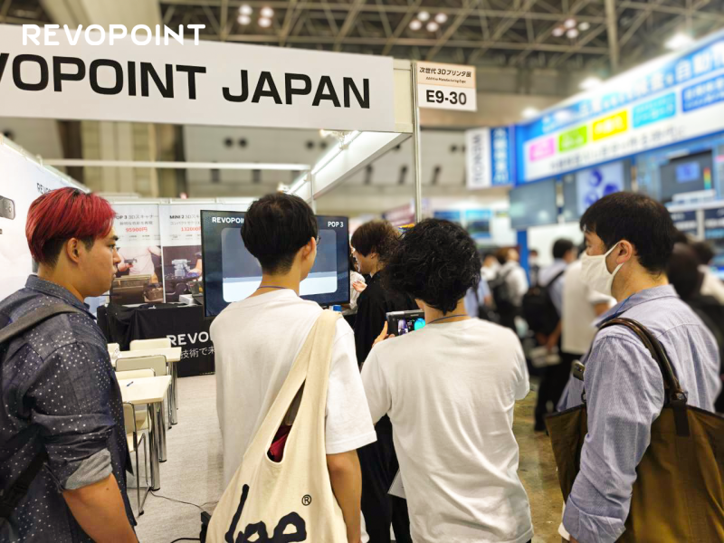 【展会资讯】知象光电Revopoint日本工业展盛况回顾